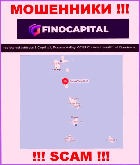 Fino Capital это МОШЕННИКИ, осели в оффшоре по адресу: 8 Copthall, Roseau Valley, 00152 Commonwealth of Dominica