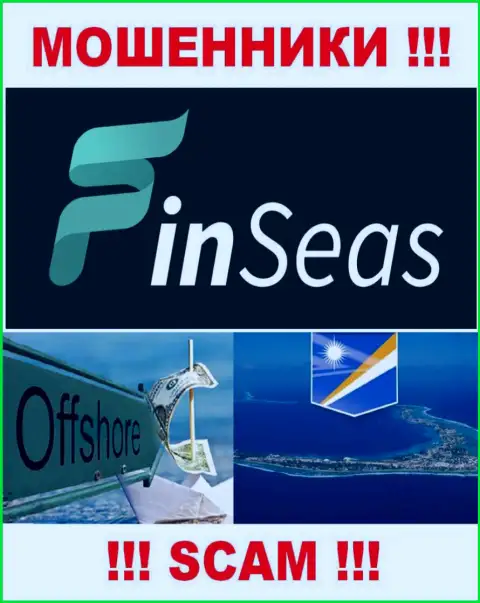 Finseas Com намеренно осели в офшоре на территории Marshall Island - это РАЗВОДИЛЫ !!!