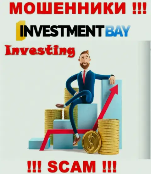 Не верьте, что сфера деятельности Investment Bay - Инвестиции законна - это лохотрон
