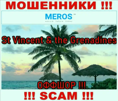St Vincent & the Grenadines - это официальное место регистрации конторы MerosTM