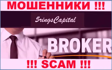 FiveRings-Capital Com лишают финансовых активов наивных людей, которые повелись на легальность их работы