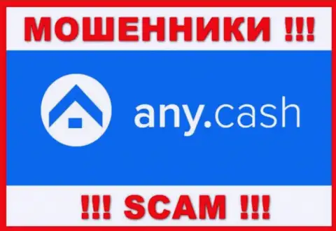 Логотип ЛОХОТРОНЩИКОВ Any Cash
