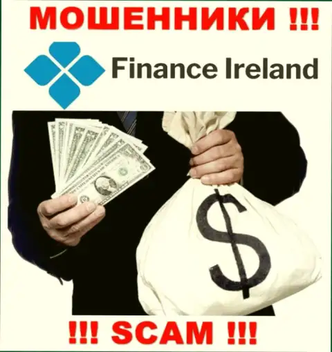 В ДЦ Finance Ireland разводят неопытных игроков, требуя вводить денежные средства для оплаты процентной платы и налоговых сборов