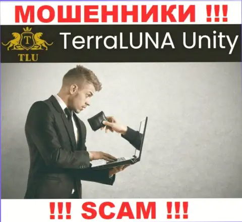 НЕ СТОИТ связываться с дилинговой конторой TerraLunaUnity Com, указанные internet мошенники постоянно воруют денежные вложения биржевых трейдеров