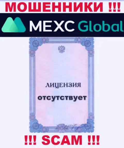 У мошенников MEXC на сайте не показан номер лицензии на осуществление деятельности конторы !!! Будьте очень осторожны