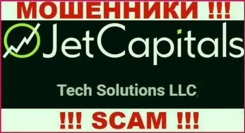 Компания JetCapitals Com находится под руководством компании Tech Solutions LLC