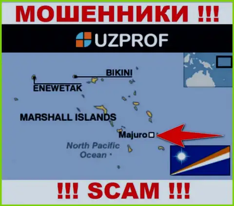 Прячутся мошенники ЮзПроф в оффшорной зоне  - Majuro, Republic of the Marshall Islands, осторожно !