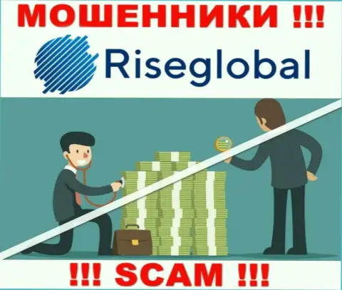 RiseGlobal промышляют противоправно - у данных интернет мошенников нет регулятора и лицензии, будьте крайне осторожны !!!