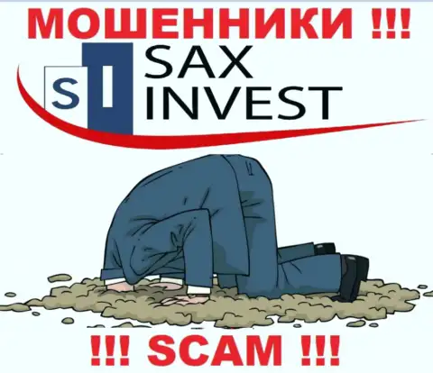 Вы не выведете деньги, вложенные в организацию Sax Invest - internet-ворюги ! У них нет регулятора