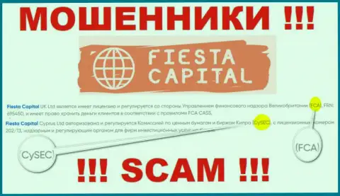 Financial Conduct Authority - это регулятор-мошенник, который прикрывает противозаконные действия Fiesta Capital