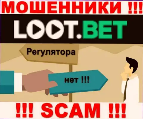 Сведения о регуляторе организации LootBet не разыскать ни у них на web-сайте, ни в сети internet