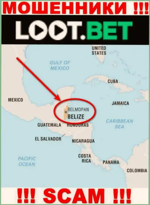 Рекомендуем избегать совместного сотрудничества с разводилами LootBet, Belize - их место регистрации